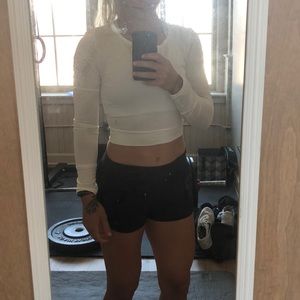 Yoga long sleeved crop top